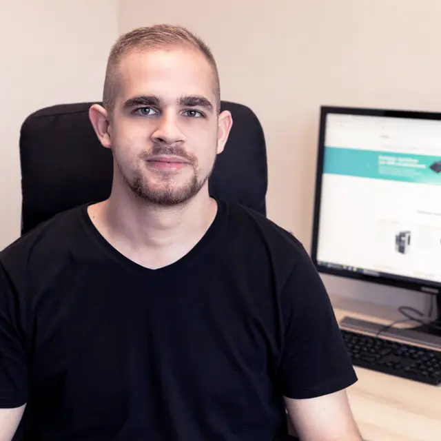 Király Róbert, szervizvezető a Webmaxx csapatában